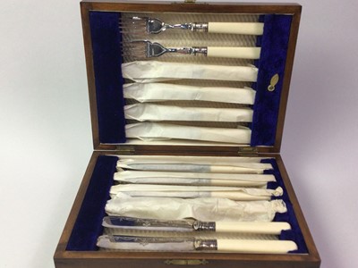 Lot 102 - COLLECTION OF SILVER PLATED FLATWARE