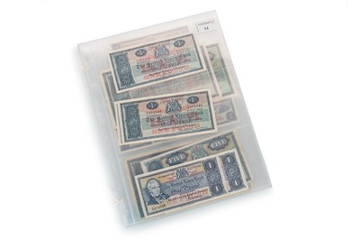 Lot 14 - COLLECTION OF BRITISH LINEN BANK ONE AND FIVE POUND NOTES