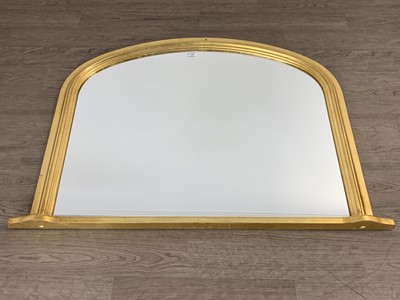 Lot 290 - OVERMANTEL MIRROR