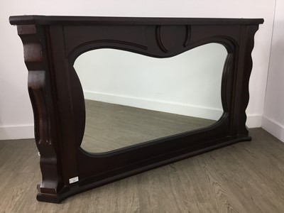 Lot 304 - REPRODUCTION OVERMANTEL MIRROR