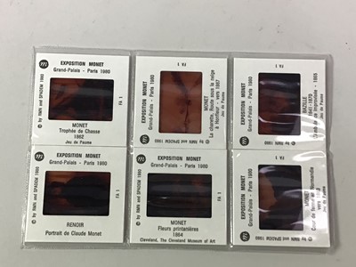 Lot 339 - COLLECTION OF ART HISTORY PROJECTOR SLIDES