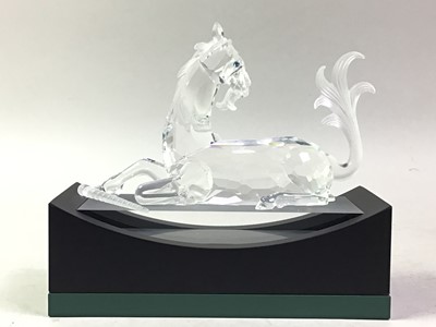 Lot 411 - SWAROVSKI CRYSTAL FABULOUS CREATURES 1996 'THE UNICORN'