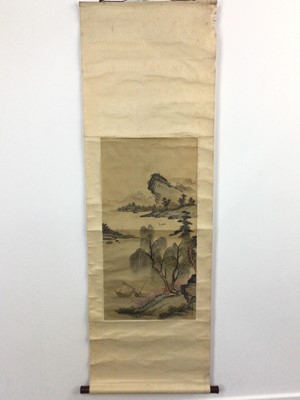 Lot 415 - GROUP OF FOUR CHINESE SCROLLS