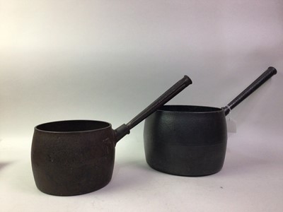 Lot 443 - CWS DUDLEY CAST IRON 12 PINT POT