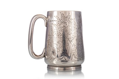 Lot 1397 - VICTORIAN SILVER CHRISTENING MUG