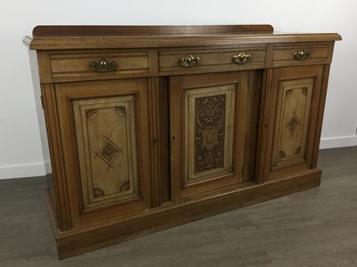 Lot 445 - OAK SIDEBOARD