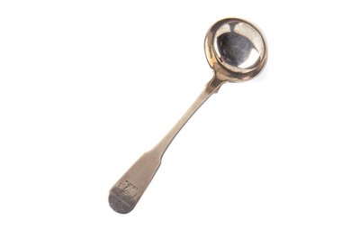 Lot 1399 - GEORGE IV SILVER TODDY LADLE