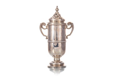 Lot 1388 - VICTORIAN SILVER SUGAR VASE