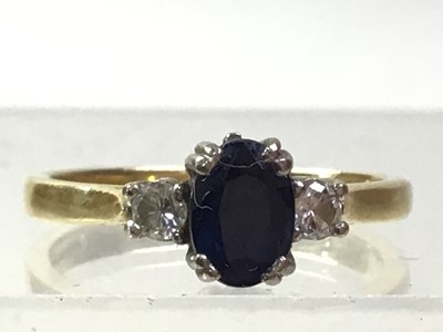 Lot 508 - TWO SAPPHIRE RINGS