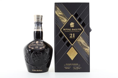 Lot 229 - CHIVAS ROYAL SALUTE 21 YEAR OLD KRISTJANA S WILLIAMS PEATED BLEND