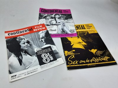 Lot 542 - COLLECTION OF CONTINENTAL FILM REVIEW MAGAZINES