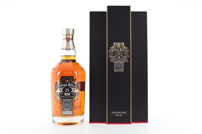 Lot 208 - CHIVAS REGAL 25 YEAR OLD