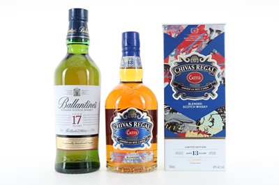 Lot 217 - CHIVAS REGAL 13 YEAR OLD LIMITED EDITION AND BALLANTINE'S 17 YEAR OLD