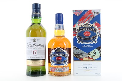 Lot 232 - CHIVAS REGAL 13 YEAR OLD LIMITED EDITION AND BALLANTINE'S 17 YEAR OLD
