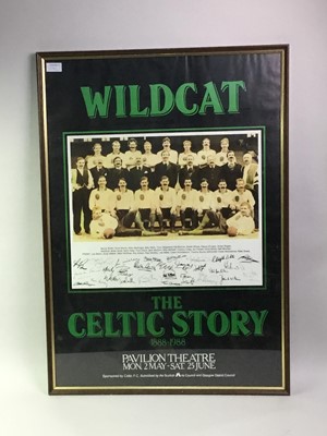 Lot 590 - ARTUR BORUC OF CELTIC F.C., SIGNED PHOTOGRAPH DISPLAY