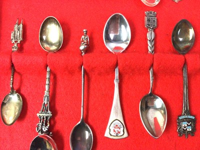 Lot 594 - COLLECTION OF SOUVENIR SPOONS