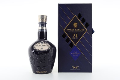 Lot 4 - CHIVAS ROYAL SALUTE 21 YEAR OLD KRISTJANA S WILLIAMS LIMITED EDITION