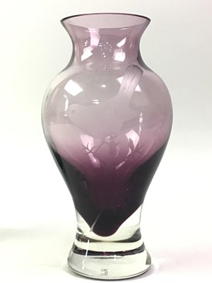 Lot 606 - NINE CAITHNESS GLASS VASES