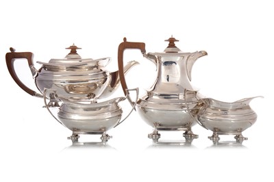 Lot 1431 - GEORGE V SILVER TEA SERVICE