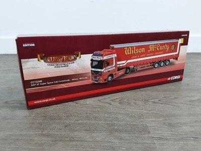 Lot 553 - GROUP OF LIMITED EDITION CORGI DIECAST MODEL LORRIES