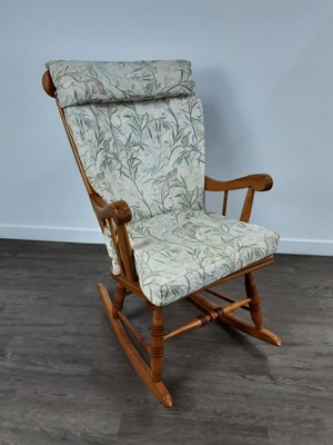 Lot 584 - MODERN ROCKING CHAIR