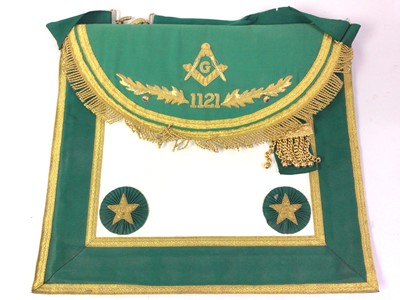 Lot 628 - MASONIC APRON