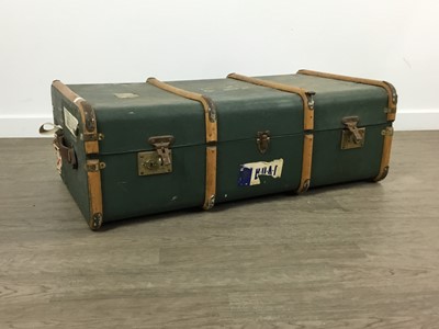 Lot 647 - TWO TRAVEL TRUNKS