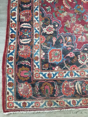 Lot 644 - KESHAN WOOL RUG