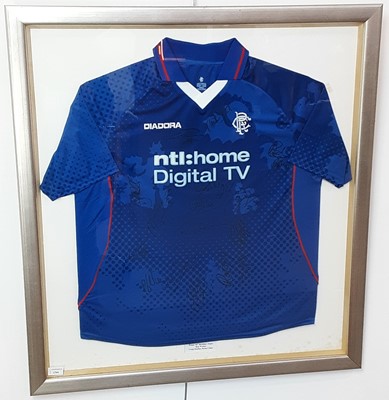 Lot 1705 - RANGERS F.C., SIGNED HOME JERSEY