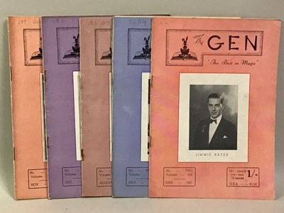 Lot 680 - COLLECTION OF 'THE GEN' CONJURING MAGAZINES