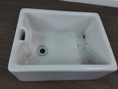 Lot 697 - LARGE CERAMIC BUTLER SINK