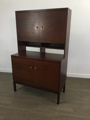 Lot 704 - MID CENTURY MAHOGANY SIDEBOARD