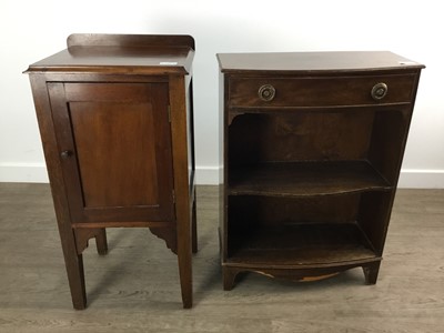 Lot 664 - MAHOGANY POT CUPBOARD