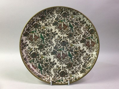 Lot 722 - NEW HALL BOUMIER WARE LUSTRE PLATE