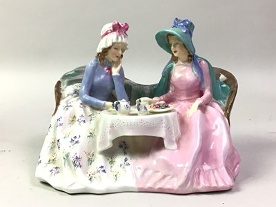 Lot 723 - ROYAL DOULTON FIGURE OF AFTERNOON TEA