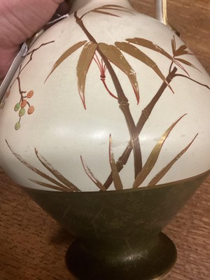 Lot 1343 - WEDGWOOD, PAIR OF AESTHETIC PERIOD VASES