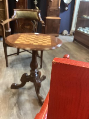 Lot 1344 - H.R.H. PRINCE (NOW KING) CHARLES, PRINCE OF WALES INVESTITURE CHAIR