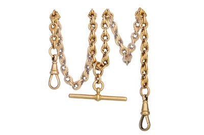 Lot 658 - GOLD ALBERT CHAIN