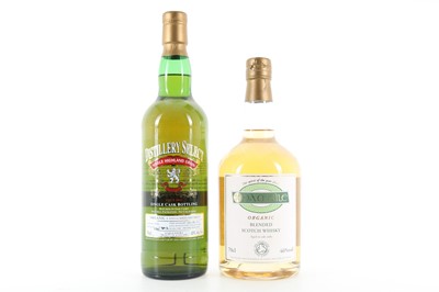 Lot 202 - LOCH LOMOND 2000 DISTILLERY SELECT CASK #37700 AND DA MHILE ORGANIC BLEND