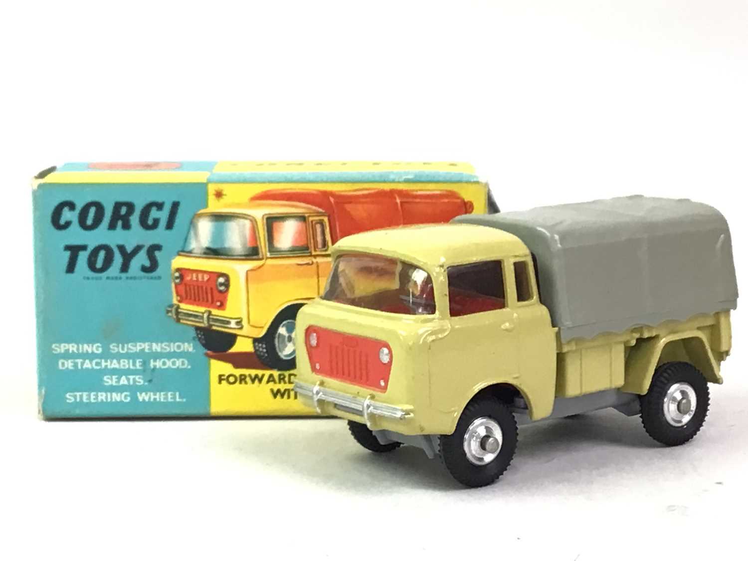 Lot 15 - CORGI TOYS FOWARD CONTROL JEEP FC-150 WITH DETACHABLE HOOD