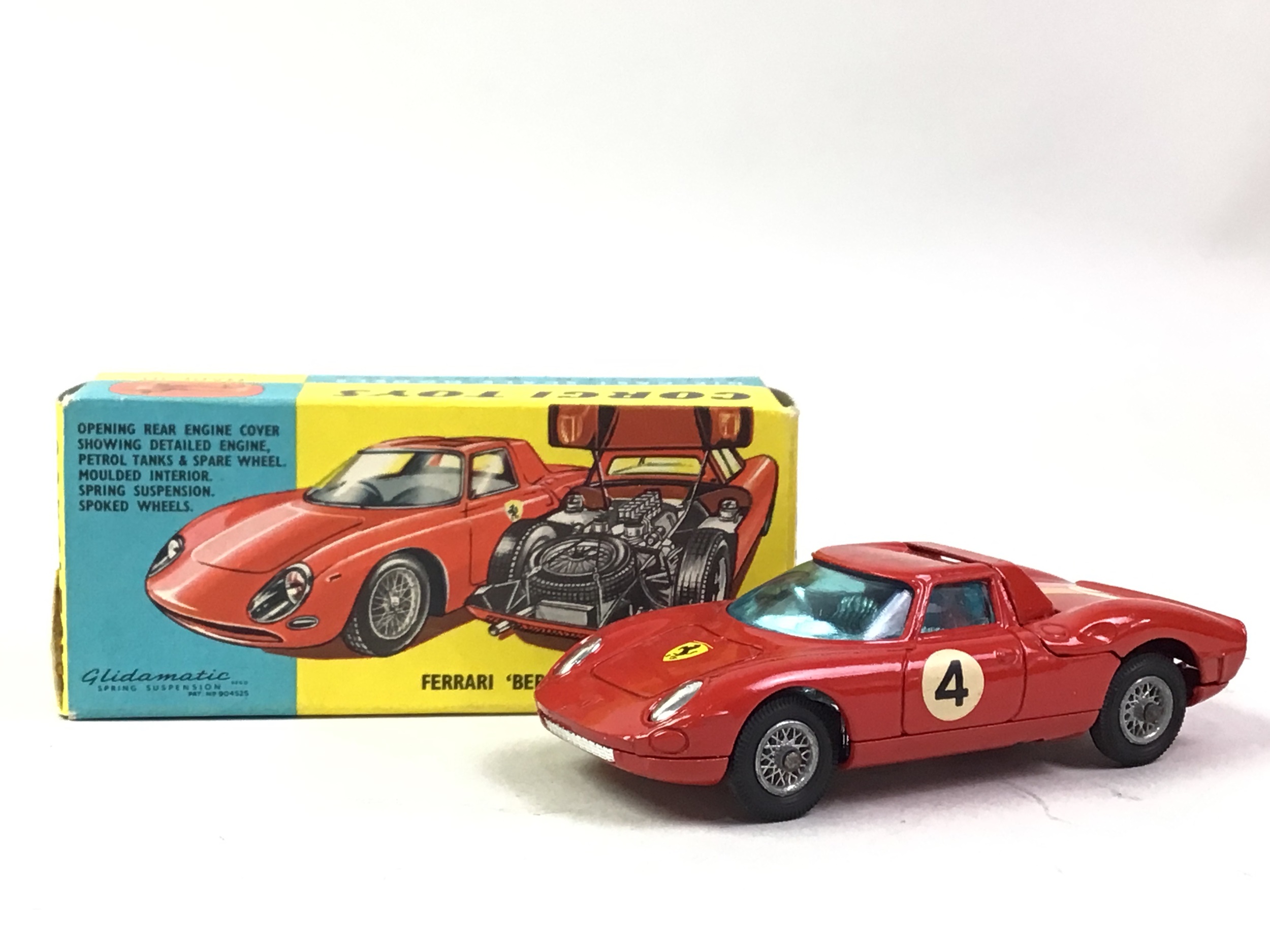 Lot 22 CORGI TOYS FERRARI BERLINETTA 250 LE MANS