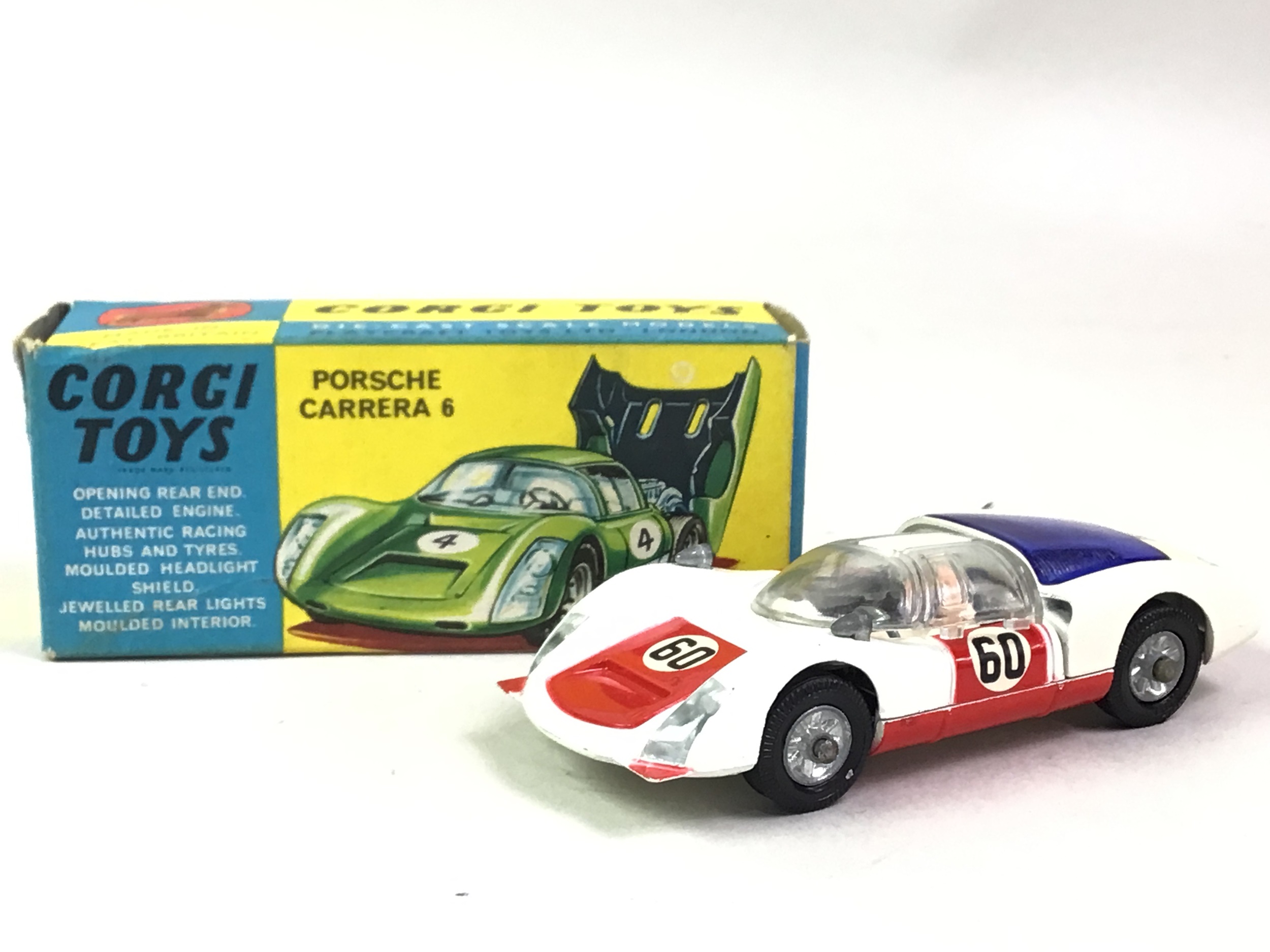 Lot 23 - CORGI TOYS PORSCHE CARRERA 6,