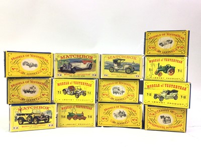 Lot 25 - GROUP OF MATCHBOX YESTERYEAR MODELS
