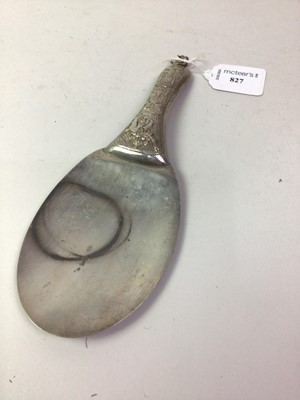 Lot 827 - SILVER SCOOP