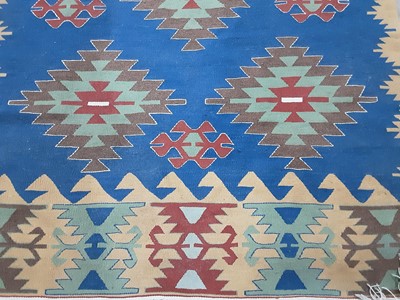 Lot 835 - KILIM BORDERED RUG