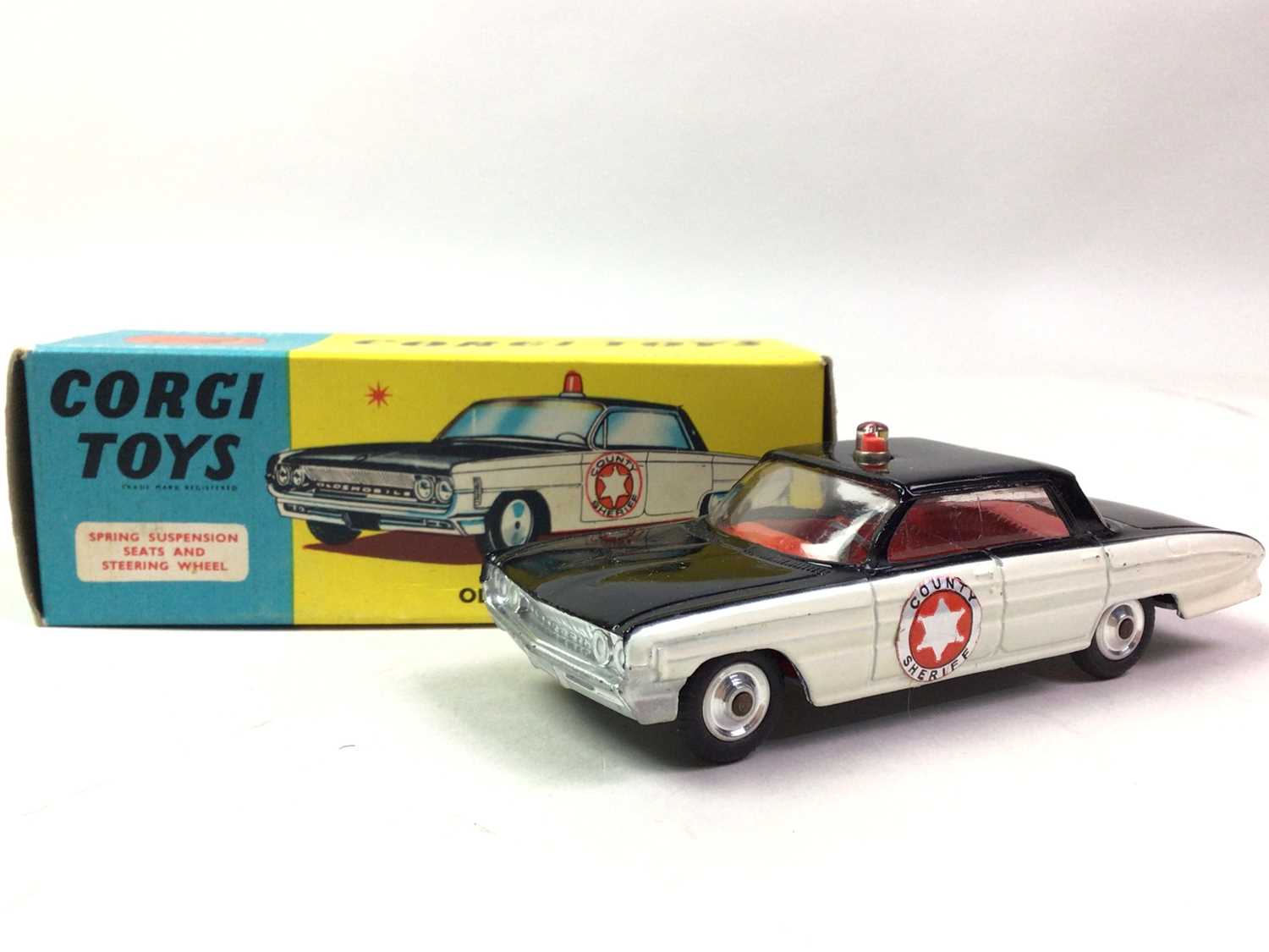 Lot 31 - CORGI TOYS, 237 OLDSMOBILE 'SHERIFF' CAR