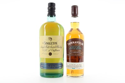 Lot 249 - TAMNAVULIN DOUBLE CASK AND SINGLETON OF DUFFTOWN 12 YEAR OLD
