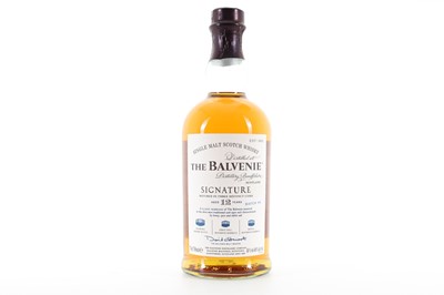 Lot 267 - BALVENIE 12 YEAR OLD SIGNATURE BATCH #4