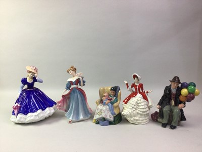 Lot 8 - GROUP OF ROYAL DOULTON FIGURES
