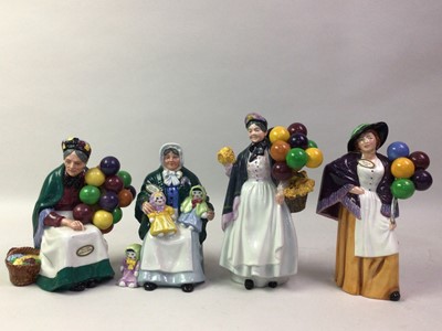 Lot 8 - GROUP OF ROYAL DOULTON FIGURES